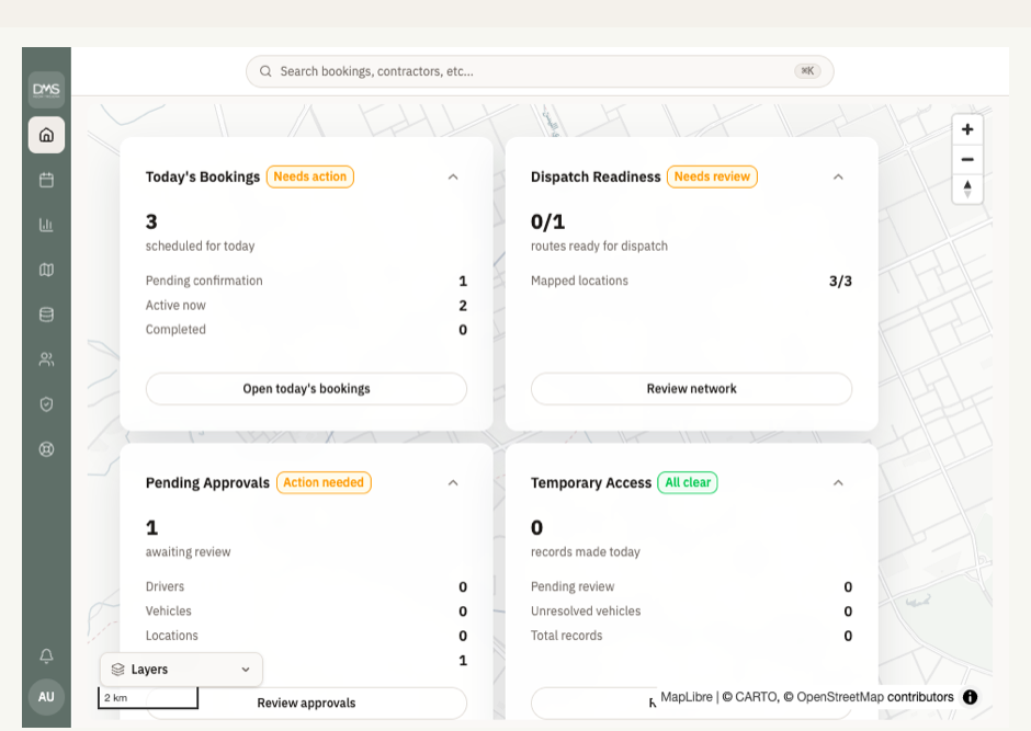 DMS interface
